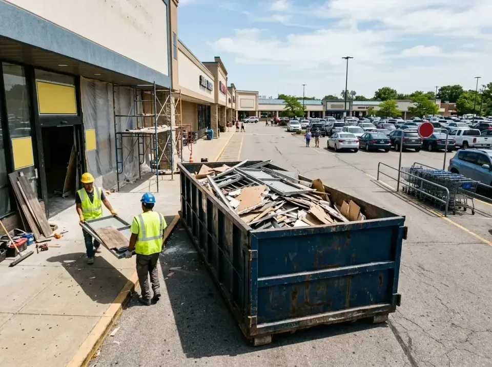 retail-store-renovation-debris-003 — frequently asked questions, Roll-off Dumpster Rentals in Michigan Center, MI